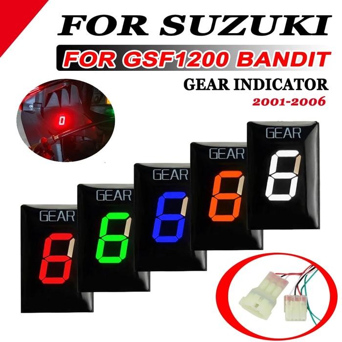 LED Gear Indicator Speed Display For Suzuki GSF1200 Bandit 2001-