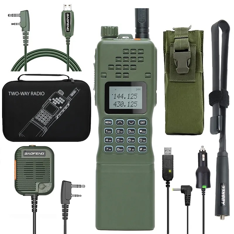 Baofeng AR-152 15W Walkie Talkie Powerful CB Two way Radio 12000mAh Battery Tactial Long Range AN PR