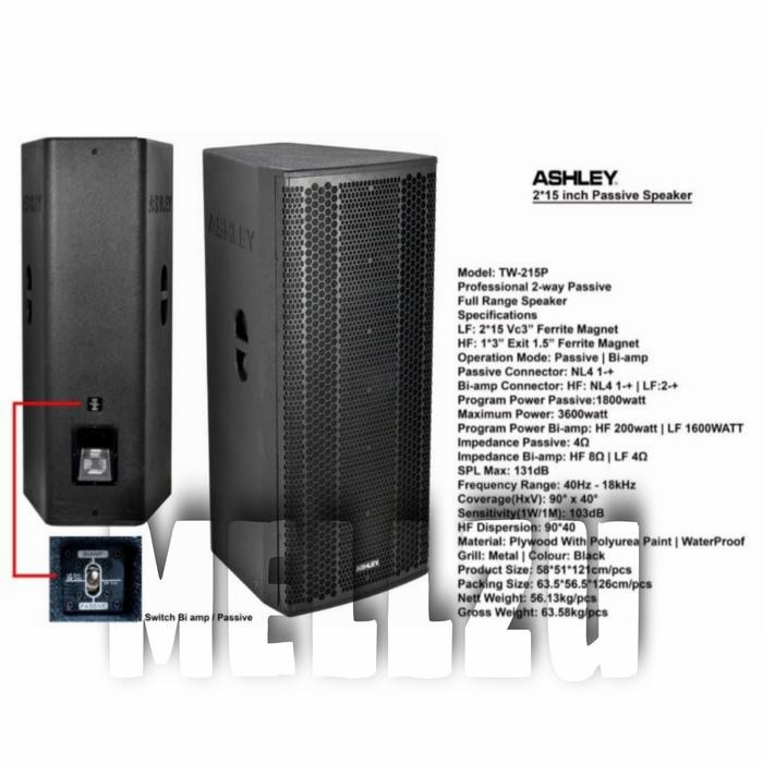Speaker Pasif Tw 215P
