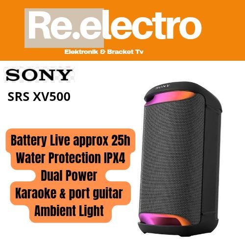 Sony Party Speaker Portable Srs Xv500 / Speaker Bluetooth Sony Srs Xv500 / Srs Xv500 Sony