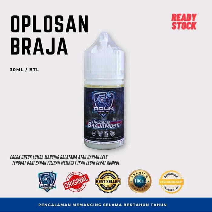 Essen Oplosan Brajamusti Wangi asem melati Cocok untuk Galatama / Harian Ikan Lele