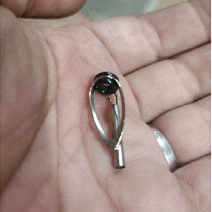 CUSTOM TOP GUIDE ANTI SENAR KERITING KERAMIK TEBAL Joran Laut