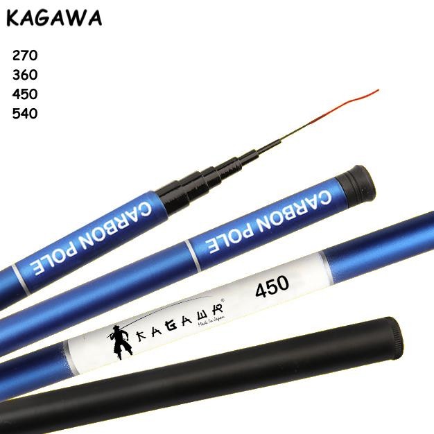 JORAN TEGEK PANCING MURAH KAGAWA FIBER COMPOSITE CARBON 2.7 -5.4m BIRU