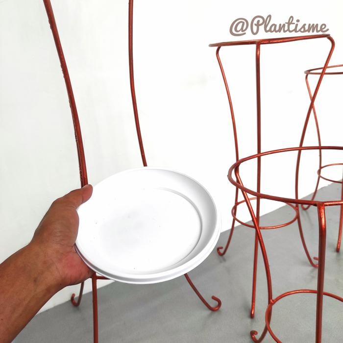 Gardening_Love (D.40 T.30 - T.100)Cm - Rak Diamond Standing Pot Tanaman Besar Berat