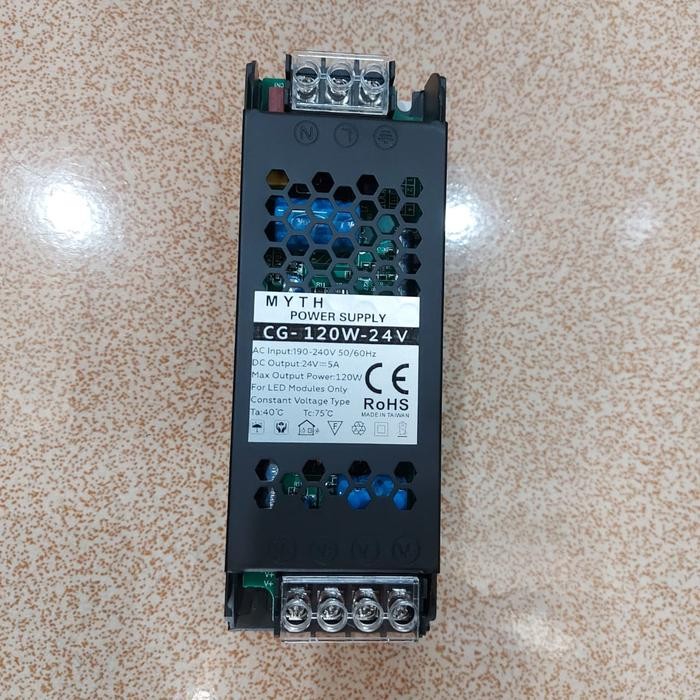 Trafo 120 Watt Led 24 Volt Trafo Driver Lampu Led 24 Volt 120W