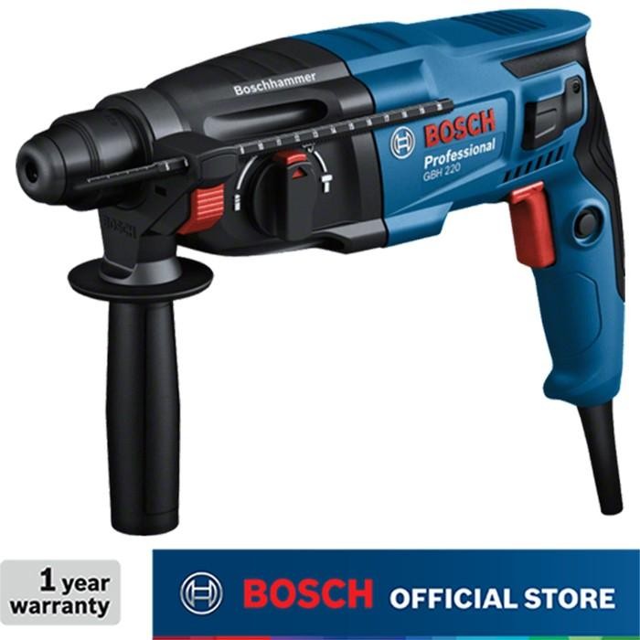Bosch Rotary Hammer / Bor Beton Listrik 720Watt 2Joule Gbh 220