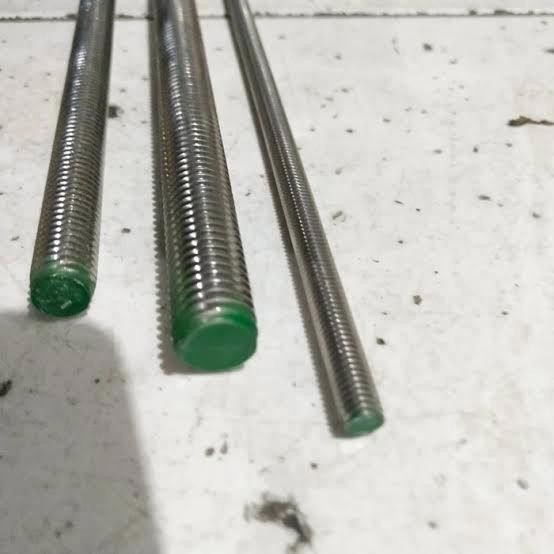 Asdrat Stainless M3 Panjang 1Meter #Gratisongkir