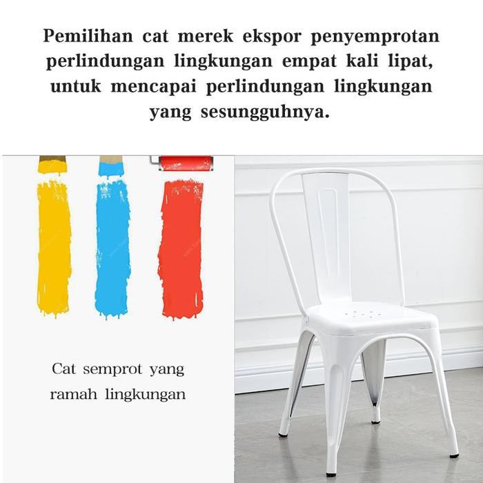 E-Tife Kursi / Kursi Besi / Kursi Makan /Kursi Bar /Kursi Tinggi /Kursi Toko Kopi /Kursi Toko Teh