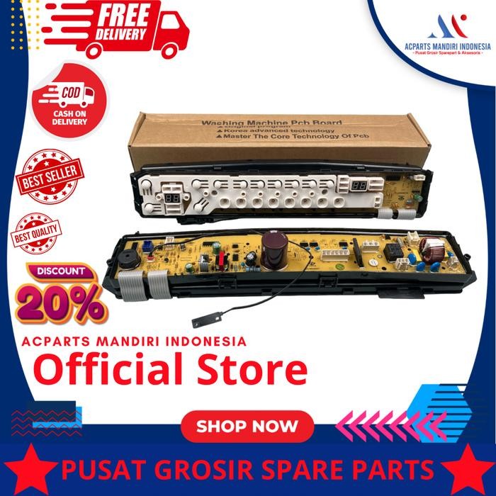 SHARP 9.5KG ES-M9500XT ( J-TECH INVERTER ), MODUL PCB MESIN CUCI SHARP TOP LOADING