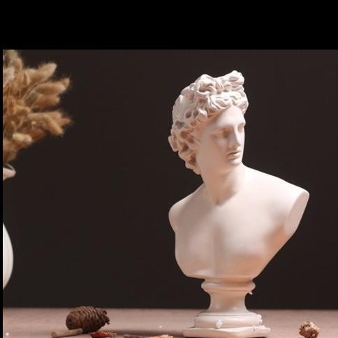 Goddess Sculpture Pajangan Dekorasi Meja Rumah Patung Dewa Yunani