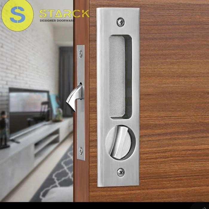 Gercep Kunci Handel Pintu Kayu Geser Aluminium Sliding Lipat Folding Door