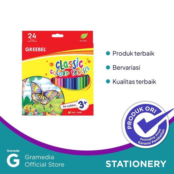 

Greebel Pensil Warna Classic Colour 7024 Set/24