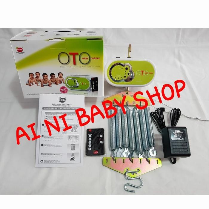 Paket Ayunan Bayi Elektrik Portable Oto (Timer + Musik + Remote)