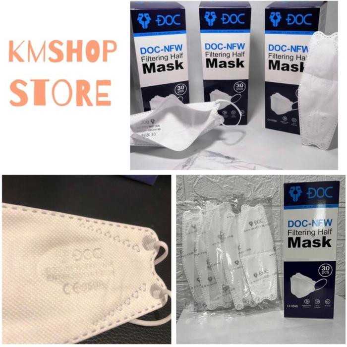 Masker KF94 DOC SINGGEL PACK ISI 30PCS