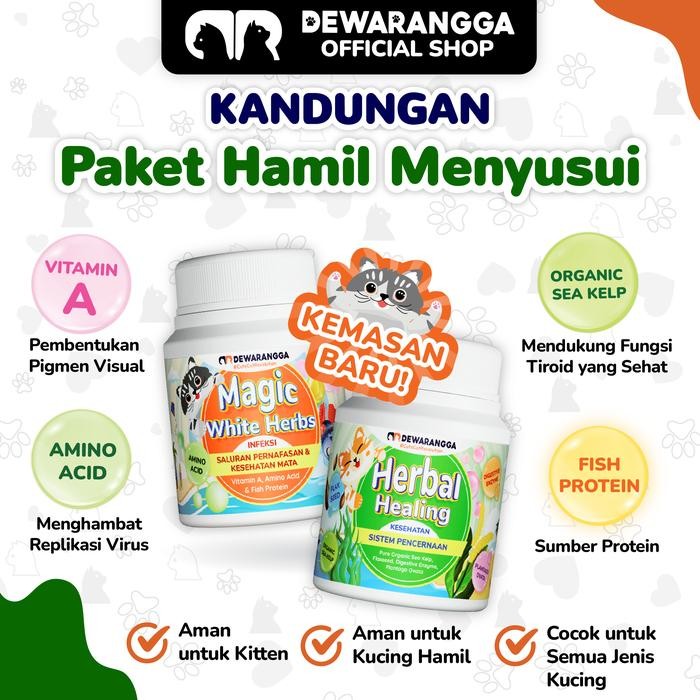 VITAMIN KUCING HAMIL DAN VITAMIN KUCING MENYUSUI DEWARANGGA