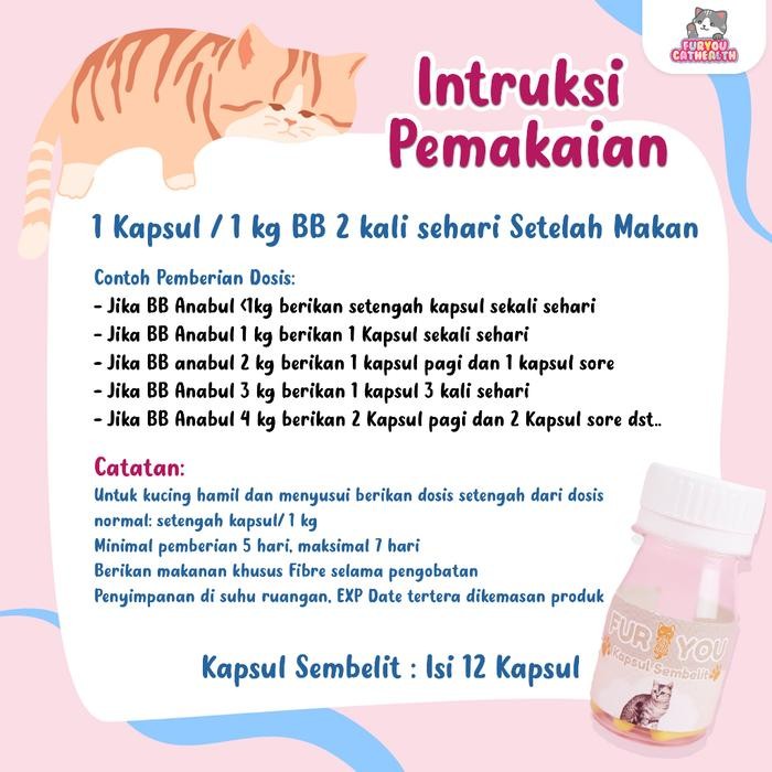 SIRUP SEMBELIT UNTUK KUCING