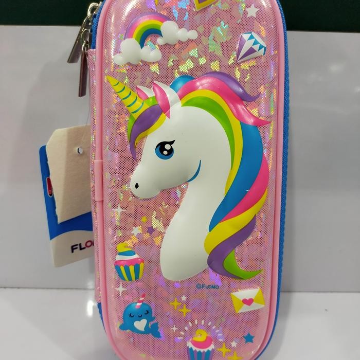 

MO Unicorn Pencil Case CF 6672 Soft Case Tempat Pensil Lucu Fan