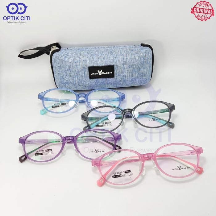 Frame Kacamata Anak-Anak Jack Rabbit JR 10218 Lentur Ringan Original