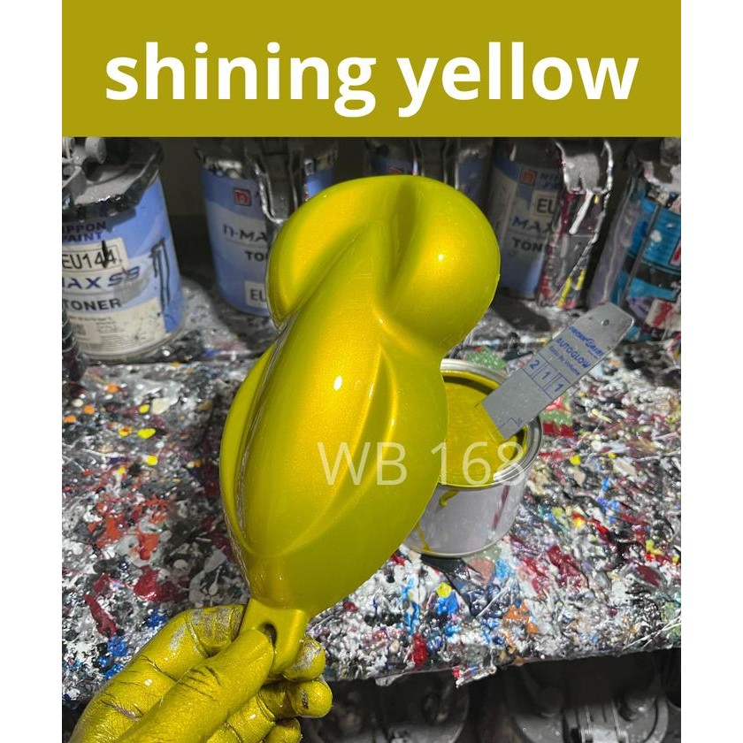 

DISKON CAT SHINING YELLOW/CAT KUNING METALIK BAHAN PU 250ML READYY