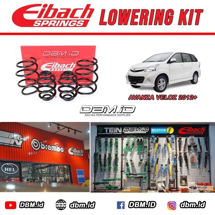 Per Eibach Toyota Avanza Veloz '12