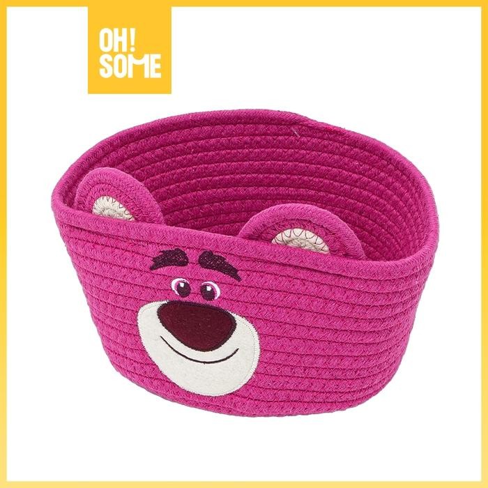 OHSOME x Disney- Disney Winnie the Pooh/Lotso Storage Box Keranjang Penyimpanan Baskets Box