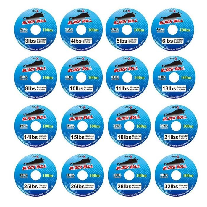 Senar Gen-X Black Bull 100 M