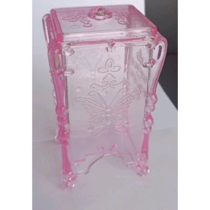 Tempat Kapas Wajah/Rak Kapas Mini/Rak Kosmetik Kapas Wajah Dengan Tutup