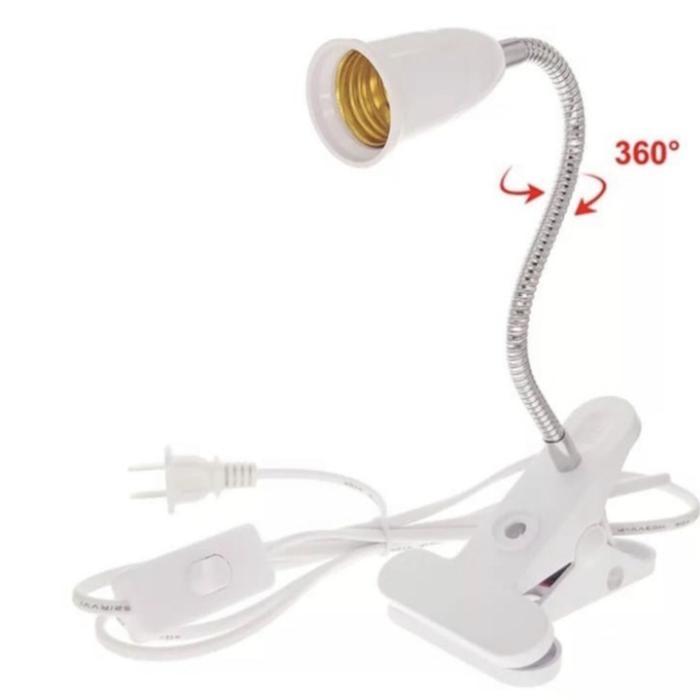 Lampu Meja Belajar Jepit / Lampu Jepit / Lampu Meja Belajar Fleksibel Terlaris