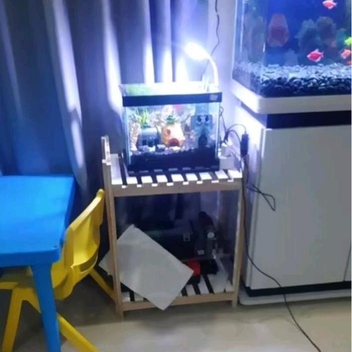 Rak akuarium panjang 50 x30 tinggi 60 cm