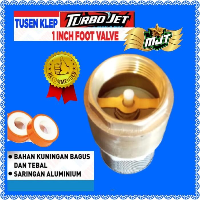 Tusen klep kuningan 1 in "ONDA"Mata jet pompa air shimizu york wasser