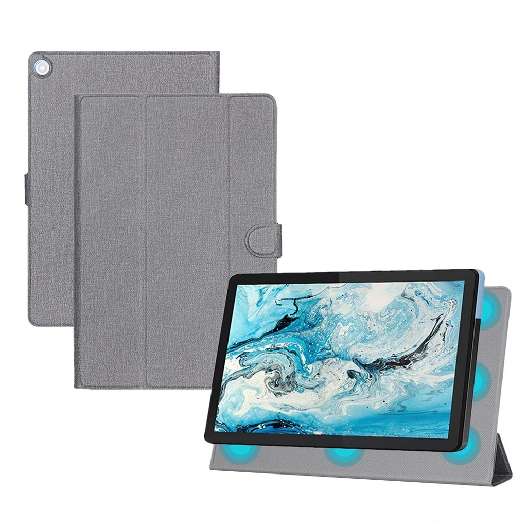 Leather Case for Lenovo Chromebook Duet 10.1 inch Magnetic Fold Stand