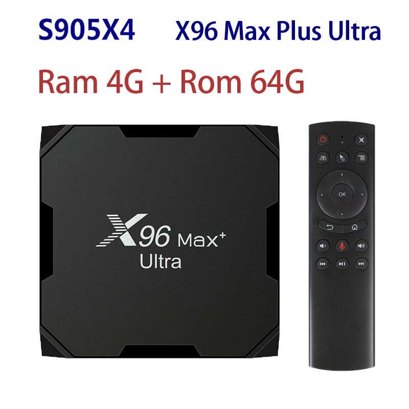 TV Box X96Max Plus Ultra Android 11 4GB 32G 64GB Smart TVBox Amlogic