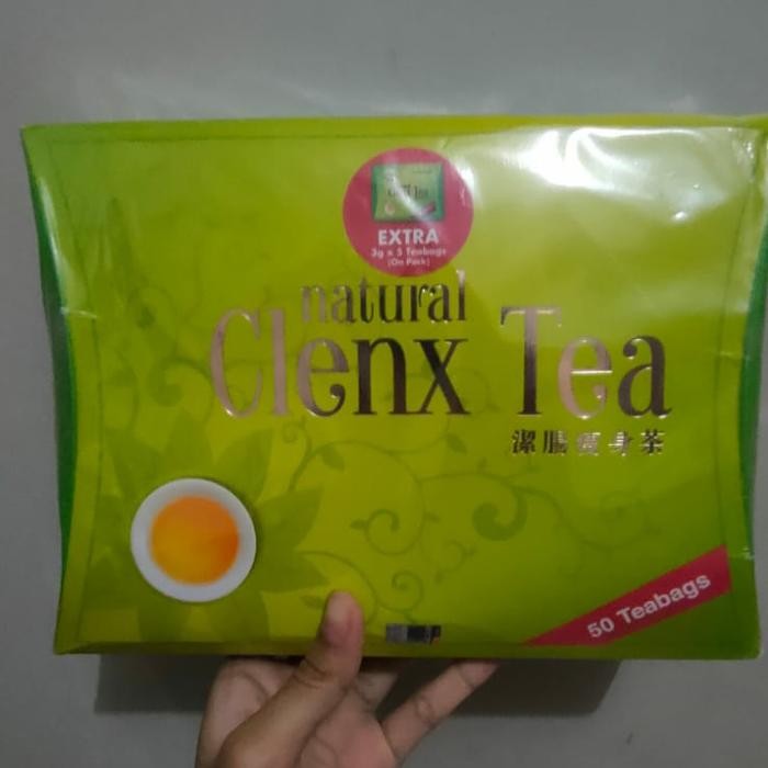 

Natural Clenx Tea detox 50 free 5bags Original
