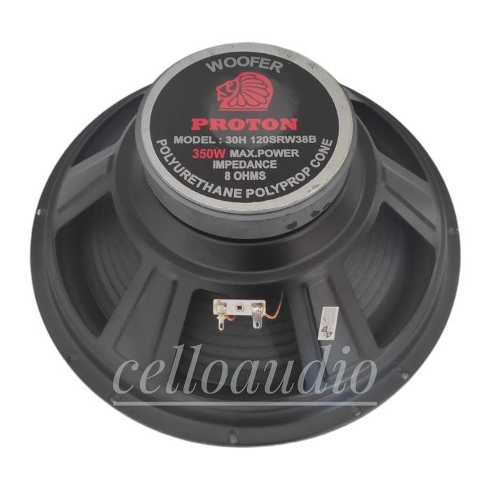 Woofer 12" Ton H120 Srw 38B Komponen Speaker Woofer 12 In Ton