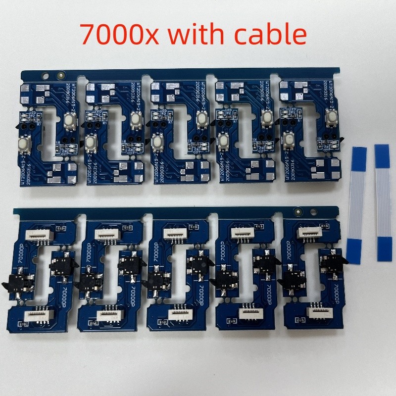 10Sets/Lot For Ps2 Slim Scph 70000/77000/75000 Power Swit  Pcb On Off Reset Board With Flex Cable