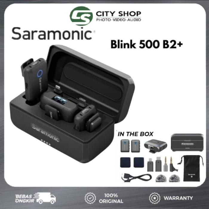 Mic Saramonic Blink 500 B2 & Blink 500 B3 Mic Wireless