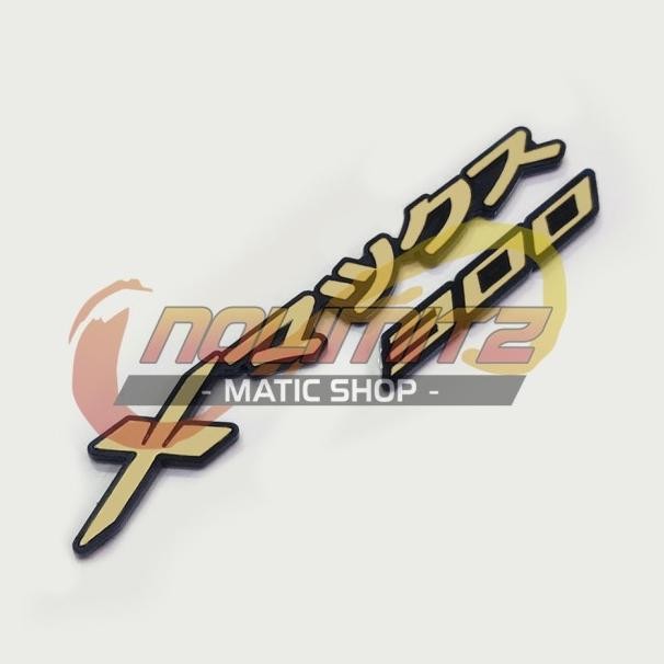 Logo Emblem Sticker 3D Akrilik Timbul XMAX 300 Jepang