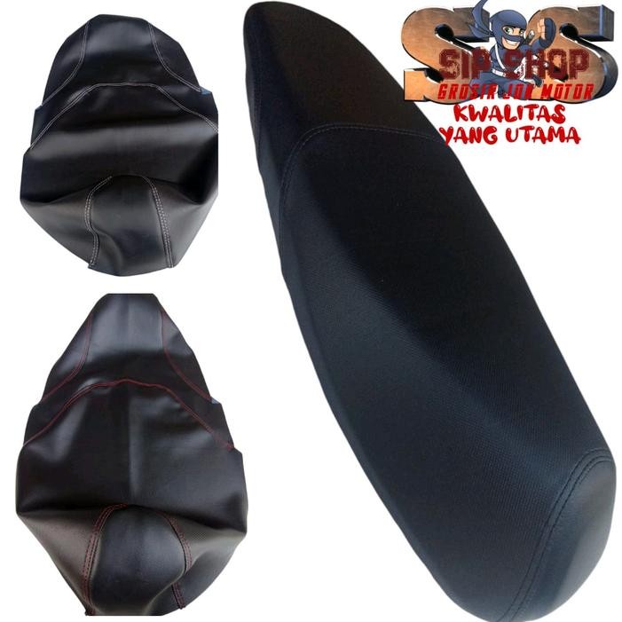 Kulit Jok Motor Beat Variasi - Sarung Jok Motor Jahit - Cover Jok