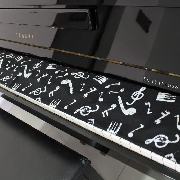 Promooo Taplak Piano Cover Sarung Kain Batik