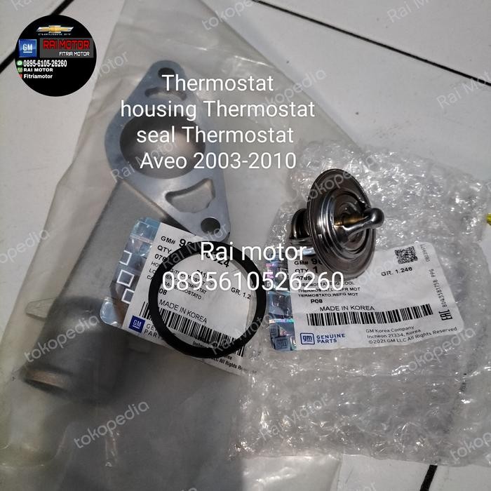 Thermostat Set Chevrolet Aveo 2003-2010 Aveo Bangor Aveo Ls 2008-2009 Kode 050