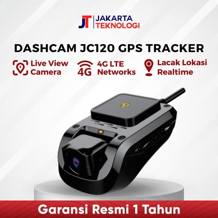 Mantab Gps Tracker Mobil Jc120 Dashcam 4G Original Alat Saja