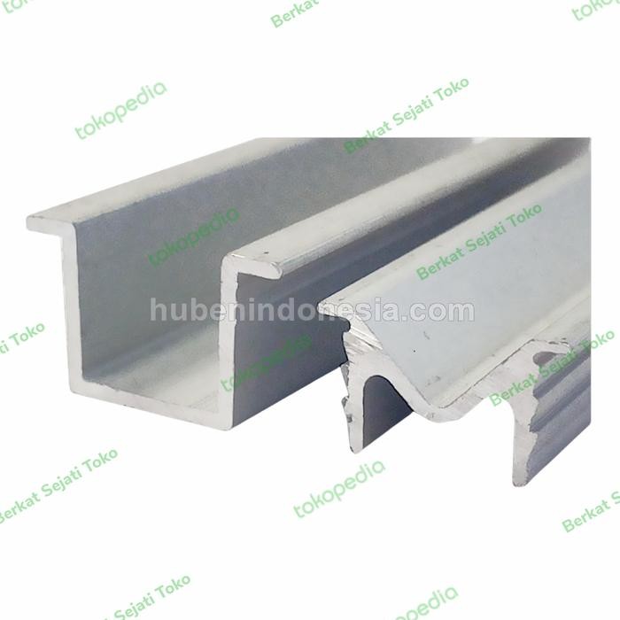 Rel Sliding U M / U V Pintu Lemari Geser Pasangan Roda SD-3141 / SD-12