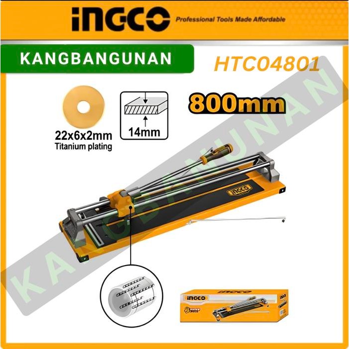 KHUSUS GRAB ALAT POTONG GRANIT KERAMIK MANUAL 80 CM INGCO 800mm Pemotong Ubin untuk Pemotongan