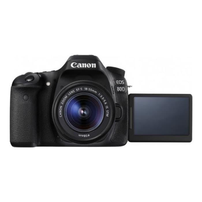 CANON EOS 80D KIT EF-S 18-55MM IS STM - CAMERA DSLR CANON WIFI