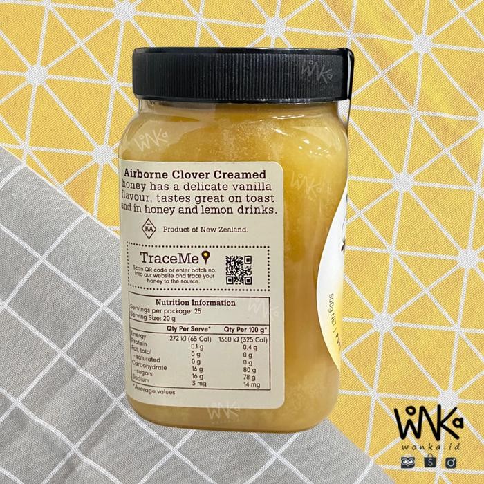 

Airborne - Madu Clover 500 Gr - New Zealand Honey - Antibiotik Alami