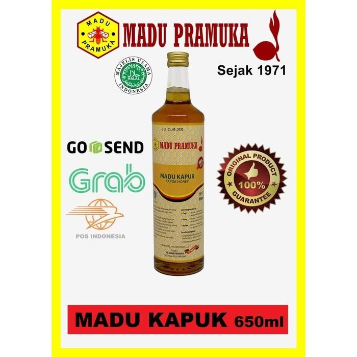 

Madu Asli Kapuk 650 Ml Madu Pramuka Alami
