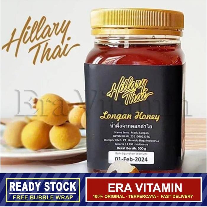 

Hillary Farm Thai Longan Honey 500Gr - Madu Lengkeng Thailand