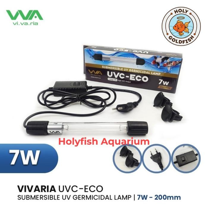 Lampu Uv Aquarium Uvc Vivaria Penjernih Air Sterilizer Air