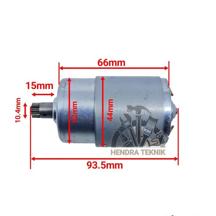RS-775 DINAMO DC 21V MOTOR DC GEAR SPAREPART MESIN BATERAI CDID-2160