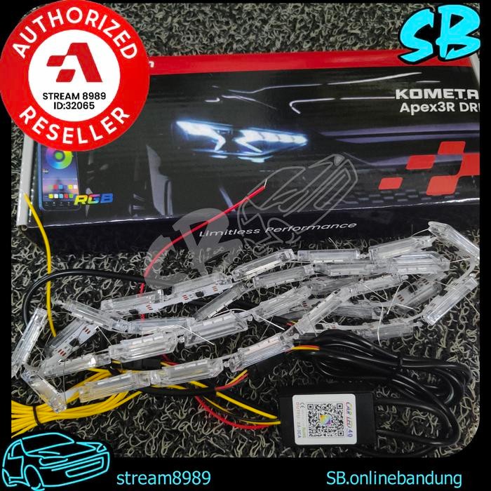 Autovision DRL Kometa Led Crystal RGB Bluetooth Day Light Running